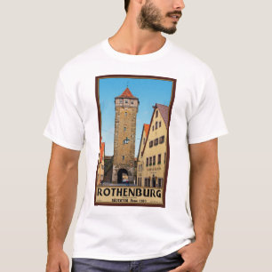 Camiseta Rothenburg od Tauber - Rödertor