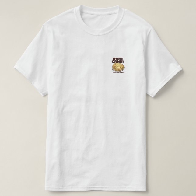 Camiseta Roti canai shirt (Frente do Design)