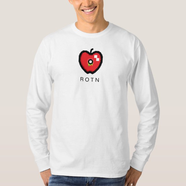 Camiseta ROTN L/S mundial Crewneck (Frente)