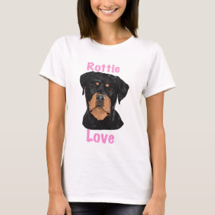 Camiseta Rottie Amor Rottweiler 
