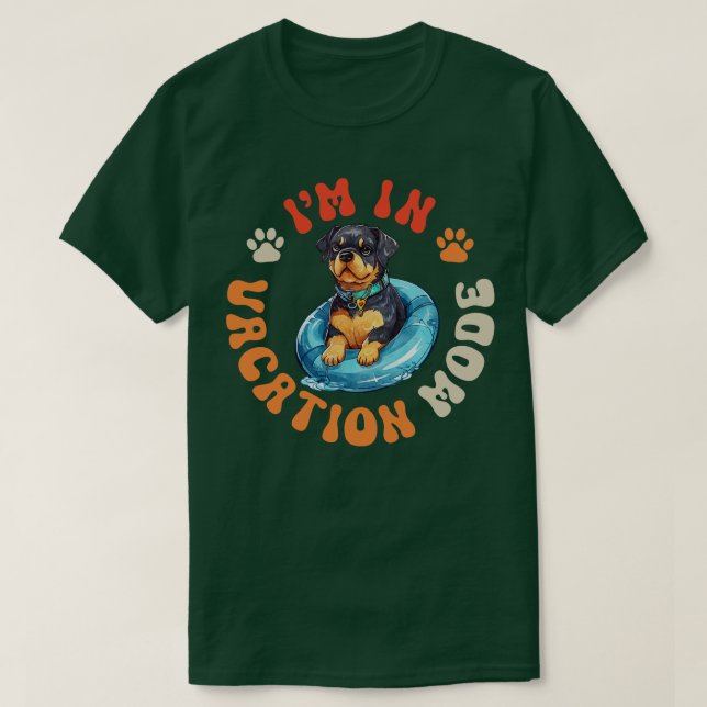 Camiseta Rottie Dog (Frente do Design)
