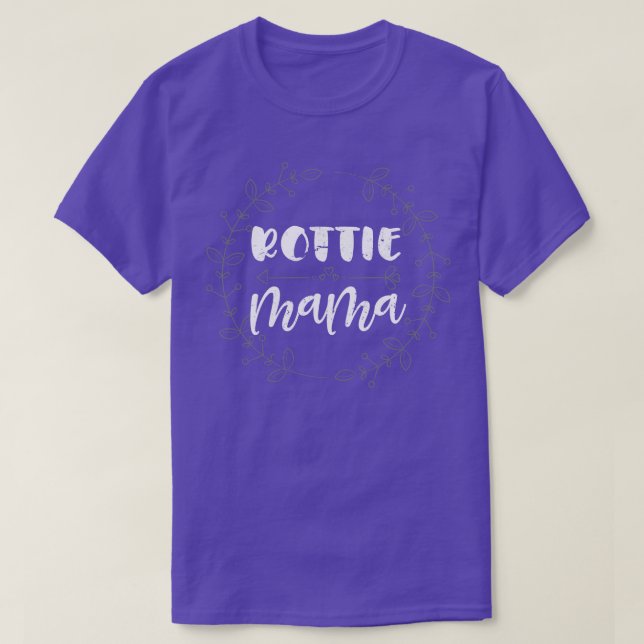 Camiseta Rottie Mama Rottweiler (Frente do Design)