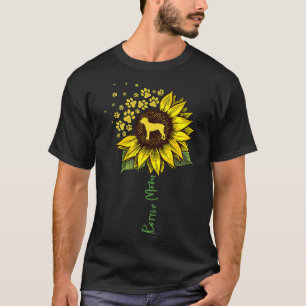 Camiseta Rottie Mamãe Sunflower Rottweiler Cachorro Mãe 15