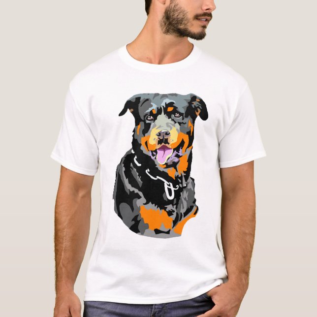 Camiseta rottweiler (Frente)