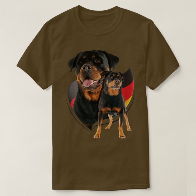 Camiseta Rottweiler 6 (Frente do Design)