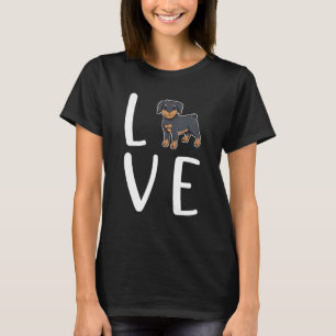 Camiseta Rottweiler Adorava Cão Rottweiler Cachorro Cachorr