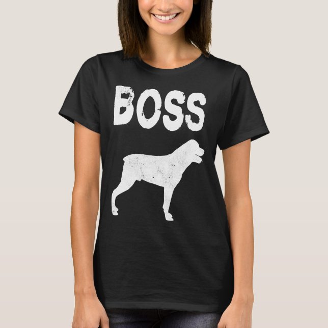 Camiseta Rottweiler Boss Rottweiler (Frente)