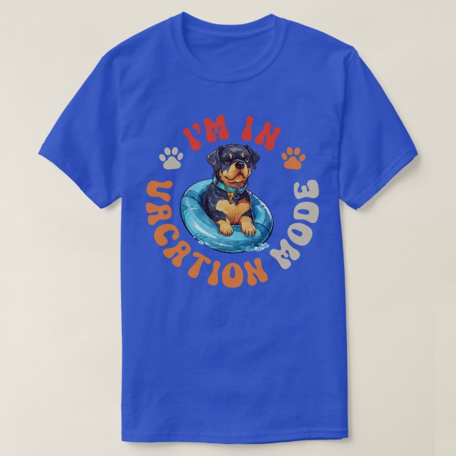 Camiseta Rottweiler Cão 3 (Frente do Design)