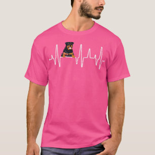 Camiseta Rottweiler de pulsação