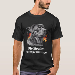 Camiseta Rottweiler Deutsches Kulturgut Cooles Rottweiler