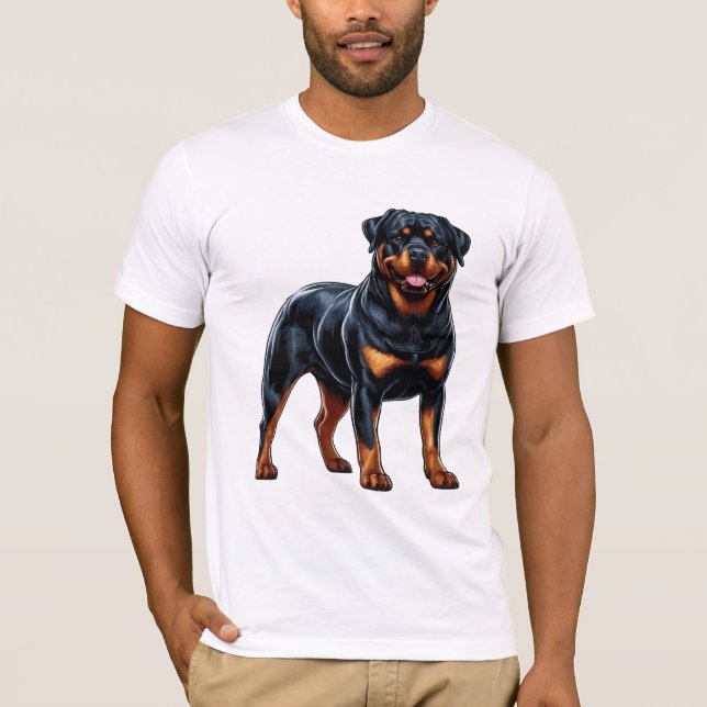 Camiseta Rottweiler Dog Breed (Frente)