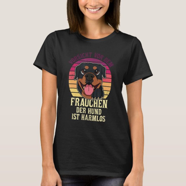 Camiseta Rottweiler Dog Breeders Dog Owner Saying 29 (Frente)