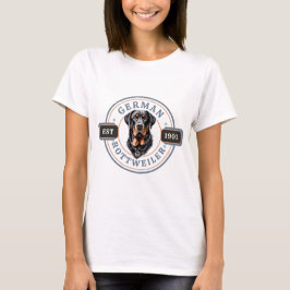 Camiseta Rottweiler feminina