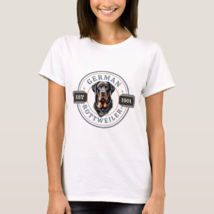 Camiseta Rottweiler feminina