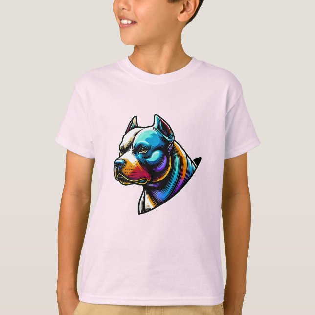 Camiseta rottweiler kopf (Frente)