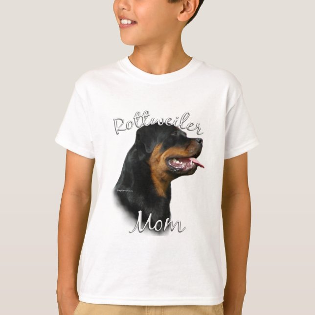Camiseta Rottweiler Mãe 2 (Frente)