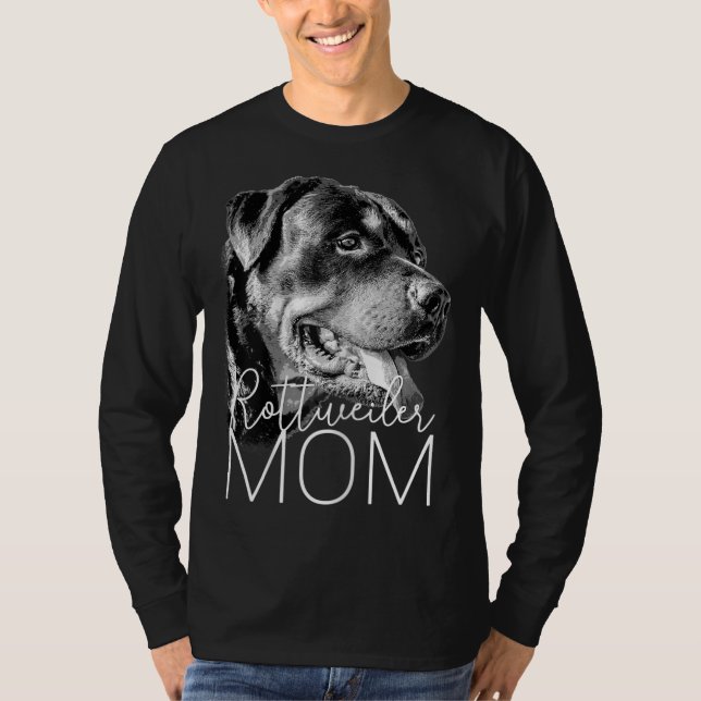 Camiseta Rottweiler Mãe - Cão (Frente)