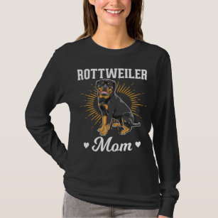 Camiseta Rottweiler Mamãe Cachorro
