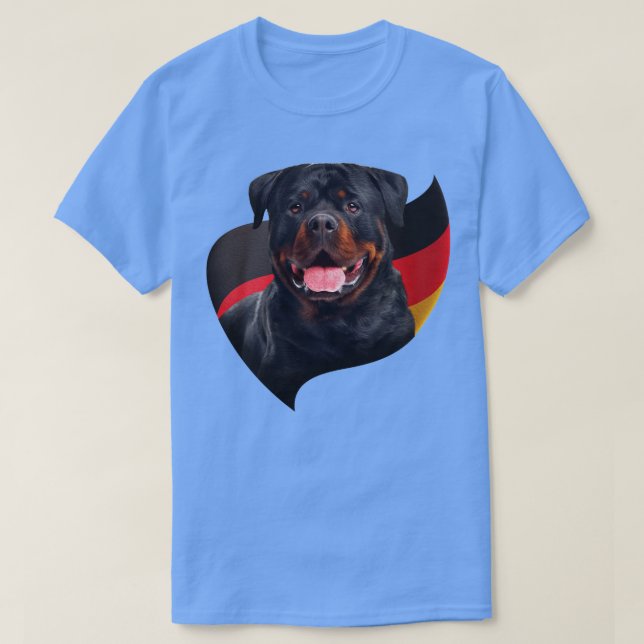 Camiseta Rottweiler Metzgerhund (1) (Frente do Design)