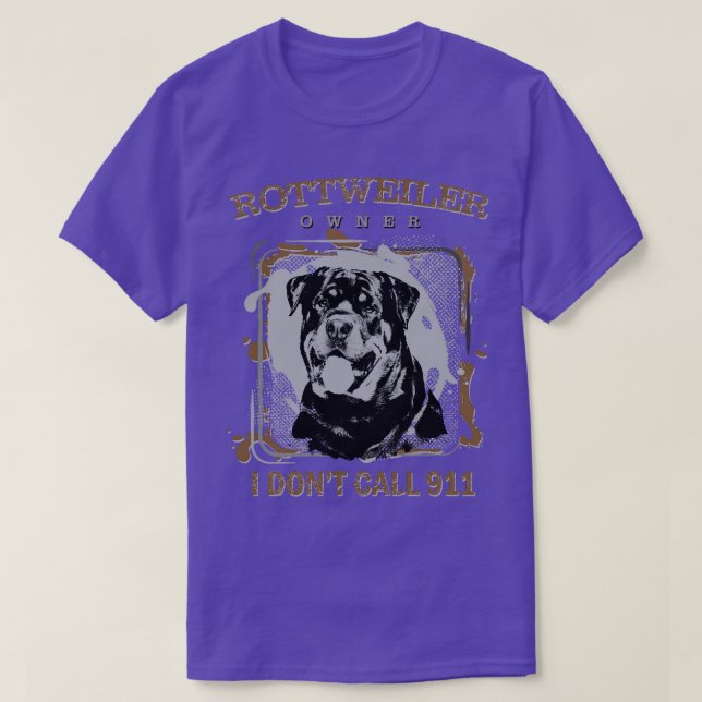 Camiseta Rottweiler Metzgerhund (12) (Frente do Design)