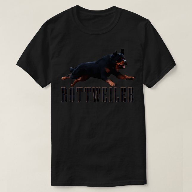 Camiseta Rottweiler Metzgerhund (4) (Frente do Design)