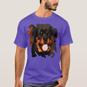 Camiseta Rottweiler Metzgerhund Arte Digital