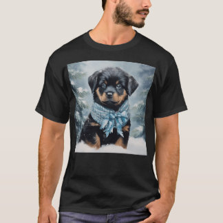 Camiseta Rottweiler No Inverno