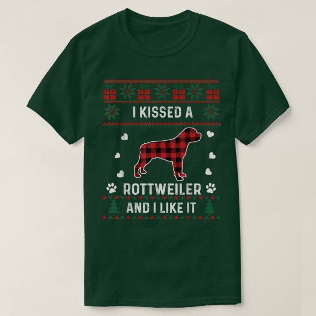 Camiseta Rottweiler O Cachorro Dona Gifes Rottweiler Fingen (Frente do Design)