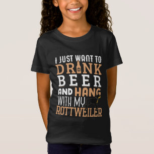 Camiseta Rottweiler Pai Engraçado Dia de os pais Rótulo Cac