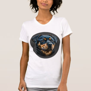 Camiseta Rottweiler preto