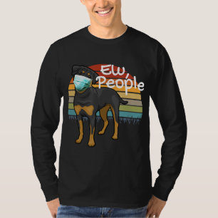 Camiseta Rottweiler Puppy com Máscara - Novas Pessoas - Ro