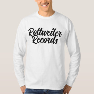 Camiseta Rottweiler registra T-Shirt de longa duração com h