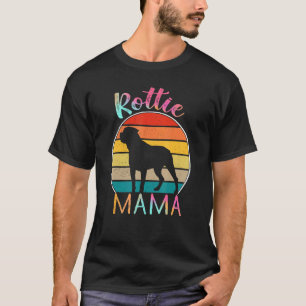 Camiseta Rottweiler Rottie Mama Colorida Suns Retrovisores