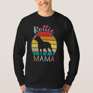 Camiseta Rottweiler Rottie Mama Colorida Suns Retrovisores
