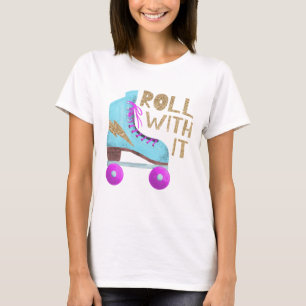 Camiseta ROTULAGEM COM ELE   Skate do cilindro retrorreflec