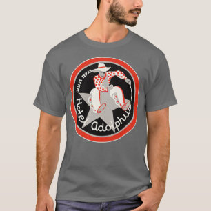 Camiseta Rótulo de Bagagem do Adolplus Dallas Texas