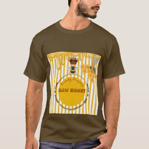 Camiseta rótulo de mel