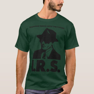 Camiseta Rótulo de Música Padrão IRS RECORDS 70s80s