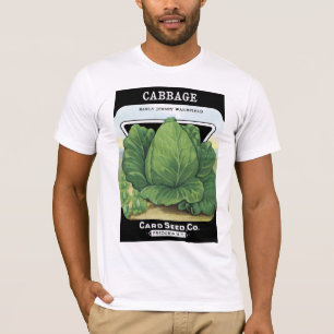 Camiseta Rótulo de Pacote de Semente de Lixo
