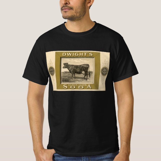 Camiseta Rótulo de Produto Antigo, Refrigerante Bicarbonata (Frente)