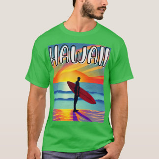 Camiseta RÓTULO DE SURFE VINTAGE HAWAII Oversized 1