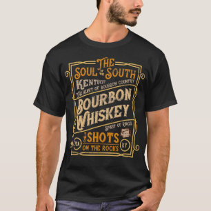 Camiseta Rótulo de vinheta retrógrado em apuros
