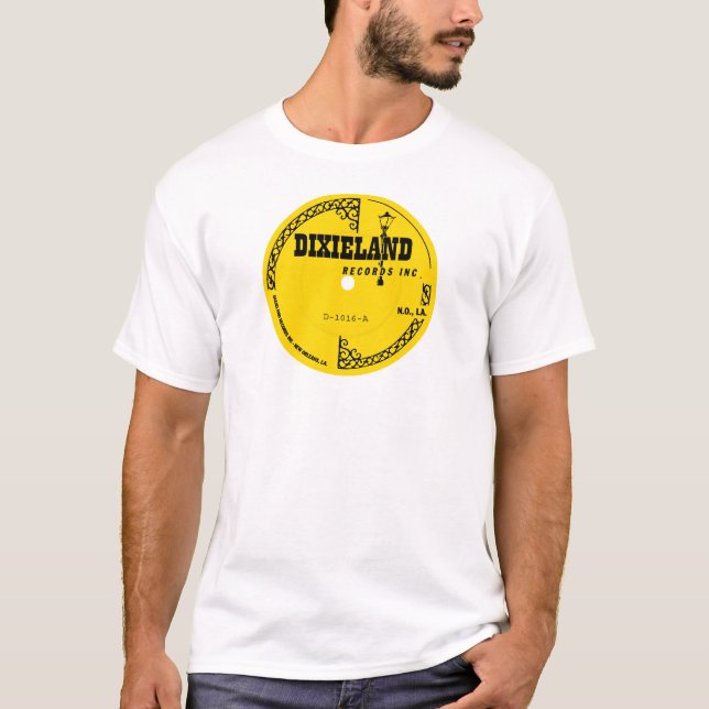 Camiseta Rótulo Dixieland Records (Frente)