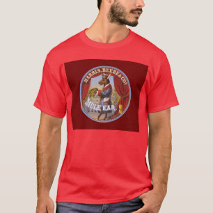 Camiseta Rótulo do Cigarro De Orelha