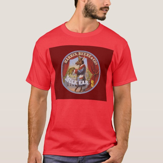 Camiseta Rótulo do Cigarro De Orelha (Frente)