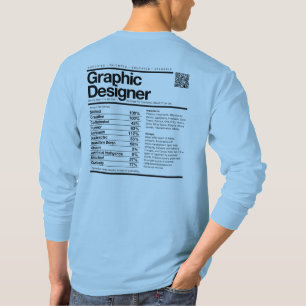 Camiseta Rótulo do Designer