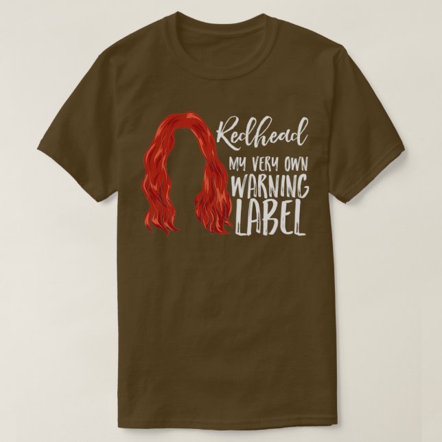 Camiseta Rótulo REDHEAD Redhead (Frente do Design)