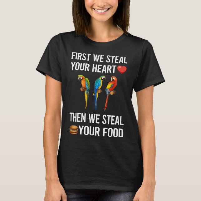 Camiseta Rouba a Macaw do Coração 03 (Frente)