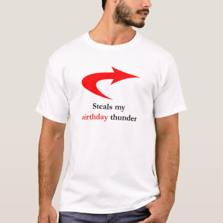 Camiseta Rouba meu trovão do aniversário