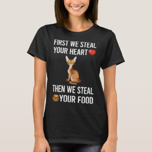 Camiseta Rouba seu coração Abissínia Cat 01